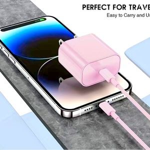 PINK IPHONE CHARGER